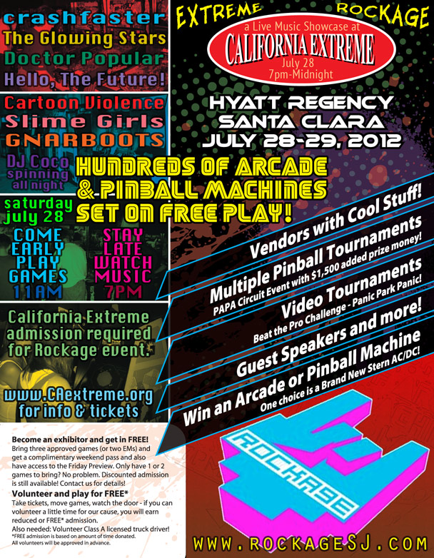 Extreme Rockage Music Showcase at California Extreme 2012